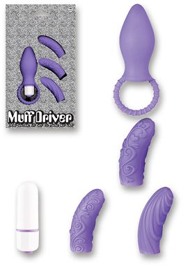 Vibro Set Muff Driver purple