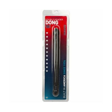 4.5 cm Ø - Doppeldildo Smooth black