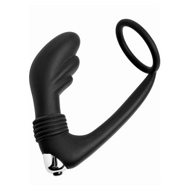 Cockring mit Buttplug - Master Series - Nova