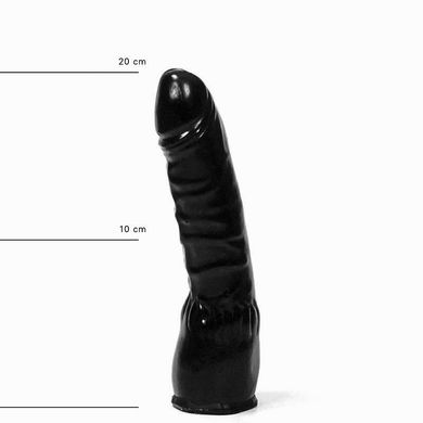 All Black Friedrich Dildo 20 x 4,5 cm