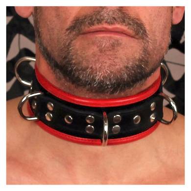 Lederhalsband