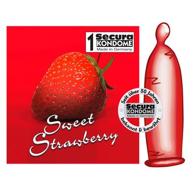 Secura Sweet Strawberry Kondom 1er