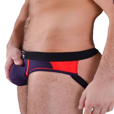 Men of Montreal Namur Jock Brief Underwear Mauve/Red