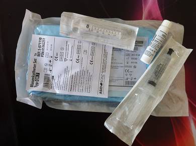 Katheter Set Blasenkatheter-Set Frauen steril OVP