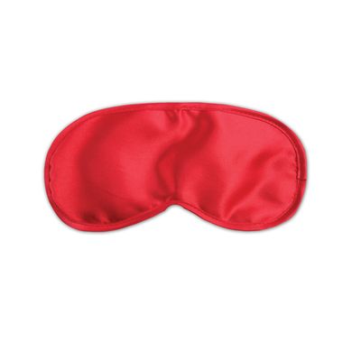 Liebesmaske aus Satin - Rot