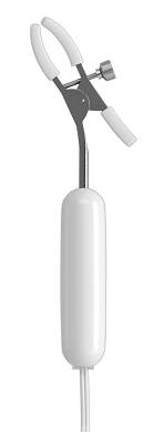 Weie Vibro-Nippelklemmen