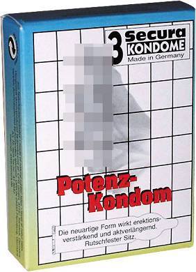 Secura Potenz-Kondom 3er