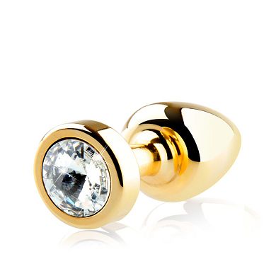 Jewel Buttplug 24c Gold, 6 cm