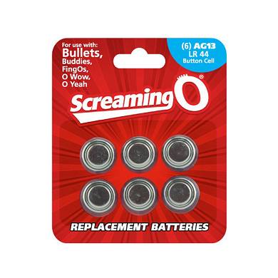 Screaming O Batterien AG13. LR44 6 Stk