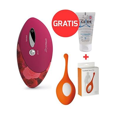 womanizer Pro mit gratis Just Glide und TrainBalls (Rose)
