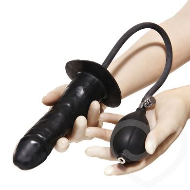 Cock Locker Analplug in Penisform zum Aufpumpen - Gro