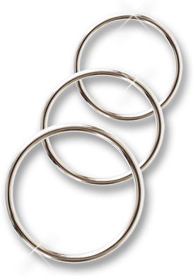 Cockringe Metall - 3er Set