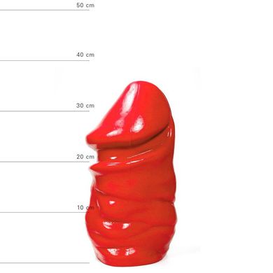 All Red Butt Buddy Mega Dildo 32 x 16,5 cm