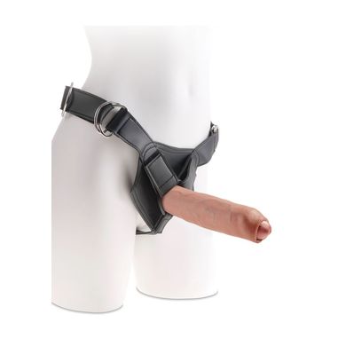 Realistischer Strap-On unbeschnitten 25,5 x 4,5 cm