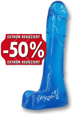 13,5 x 3 cm Jelly Krystals Jiggle Dong Dildo