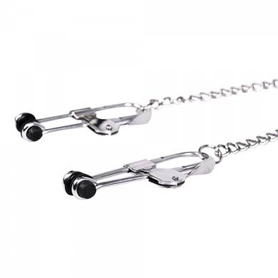 Nippelklemmen mit Kette aus Metall