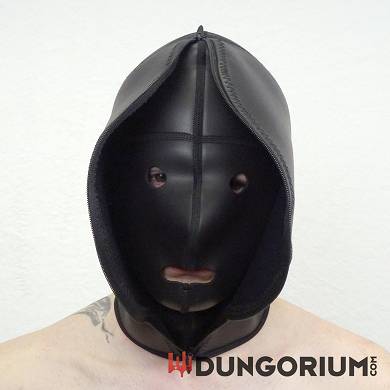Zweischichtige Neoprenmaske mit Reiverschluss