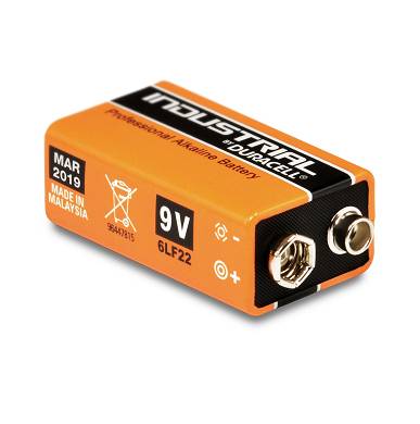 5 x Duracell 9V Block Industrial Batterie 6LR61 MN1604 E-Block Alkaline 5 Stk