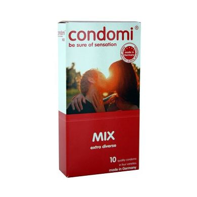 Condomi Mix Kondome. 1er Pack (1 x 10 Stück)