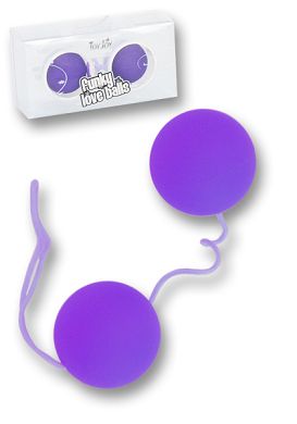 Liebeskugeln Toyjoy Funky Balls purple