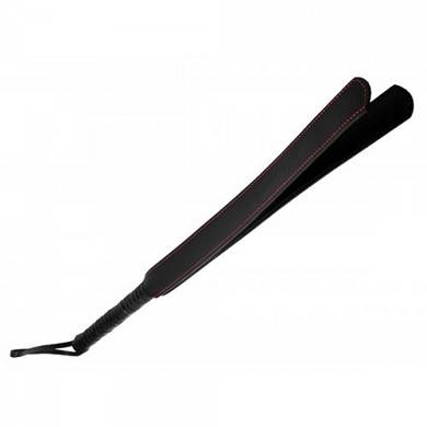 Zweilagige Peitsche - 63,5 cm - in Schwarz