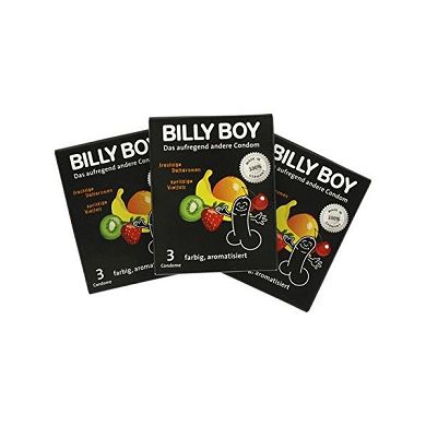 Billy Boy Kondome "Aroma" 30 x 3 Stück. 1er Pack (1 x 30 Stück)