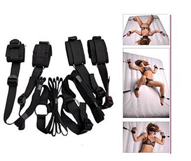 Ama-ZODE Fashion Bed Fesseln Handschellen Bondage Versteckte Temperament Spielzeug