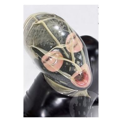 Latex Ttenmaske, getaucht