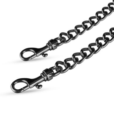 Kette mit Clipverschluss - grau