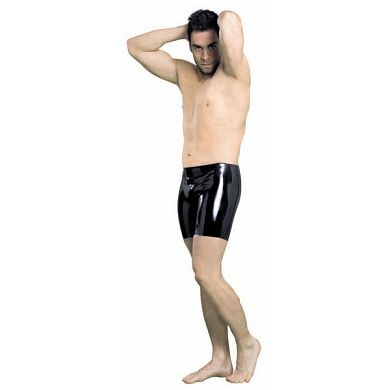 Lackshorts Schwarz