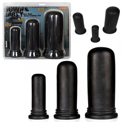 Wildfire Down & Dirty Ass Rod Anal Trainer Kit