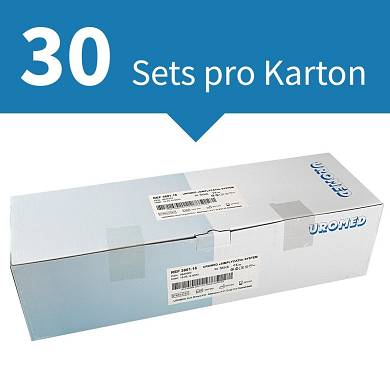 30 x Uromed SIMPLYCATH System 1100 ml 40 cm PVC-Nelaton-Katheter PZN 9949303