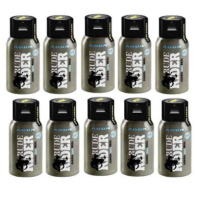10 xRude Rider Aqua Lubricant 30 ml Cruising Size