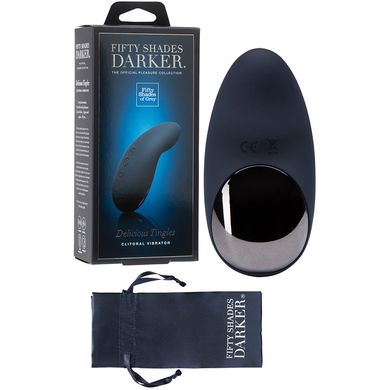 10 cm Auflegevibrator Fifty Shades of grey - Delicious Ting