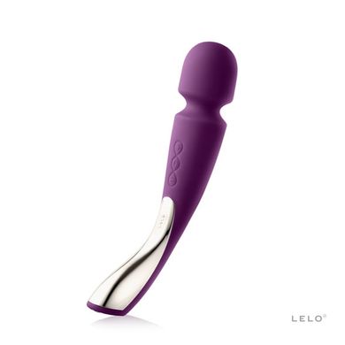 LELO Smart Wand Massager Medium Vibrator Massagestab plum Massagegerät mit Akku