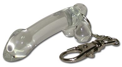 Penis Schlsselanhnger in transparent