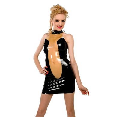 Latex Minikleid - Ärmellos