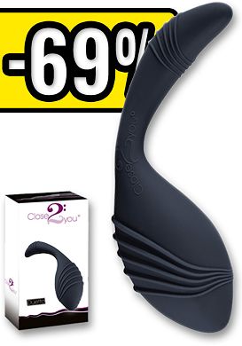 19 cm Close2you Dildo Duetto nero