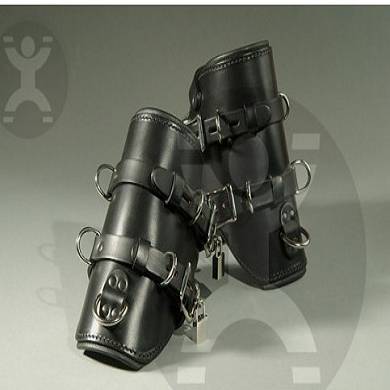 Deluxe Leder Pony Trainer - Ballettfixierung