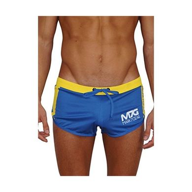 Badehose Mark7Gear GYM & SWIM - blau - Sportshorts mit JOCKSTRAP
