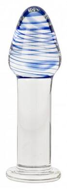 Glasdildo. Erotik Art. Analplug. Dildo aus Glas. Basticks Nr. 10