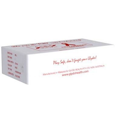 Glyde Ultra Red Ribbon - 100 Kondome