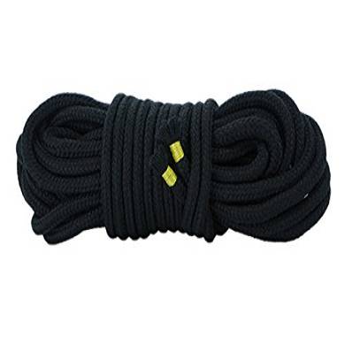 Bondageseil schwarz 10m 8mm
