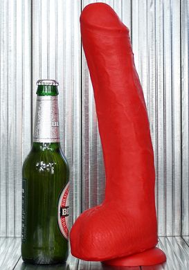 32 x 6 cm Dildo Wilson red