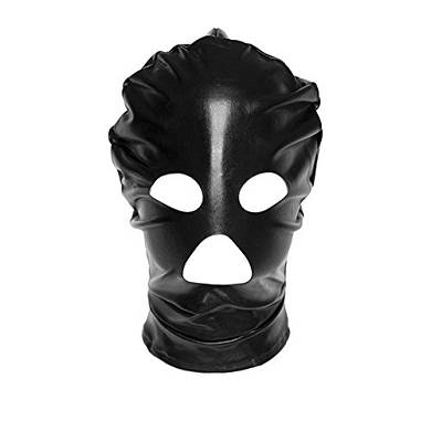 Gwood Bondage Set Leder Sexy Kopf Maske Kopfgeschirr BDSM Sex Spielzeug Slave S&M Fess