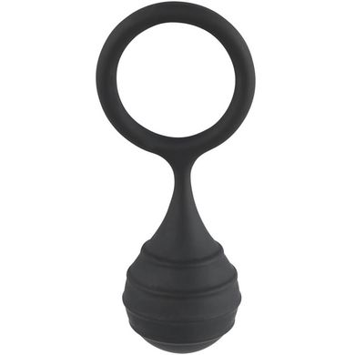 Black Velvets Cock Ring and Weight black