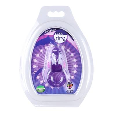 FlippHer Vibrating Cockring - Violett