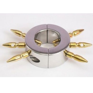 Hodenpranger Metall SM extrem Dornen Hodenring