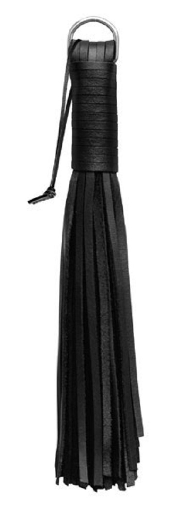 Leder Striemer - Shorty BLACK