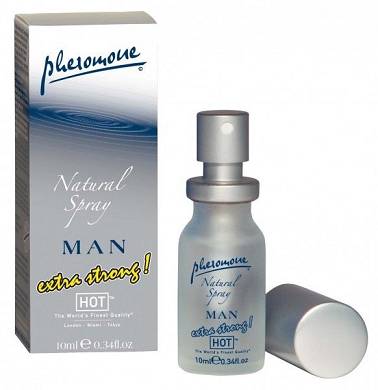 PHEROMONE HOT MAN NATURAL SPRAY - EXTRA STRONG - PARFUM SEXLOCKSTOFF 10ML